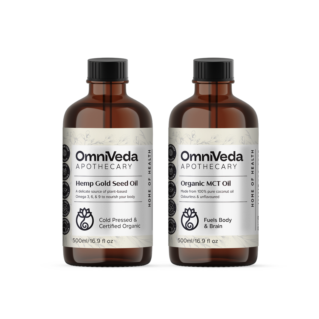 MCT & HEMP SEED OIL DUO