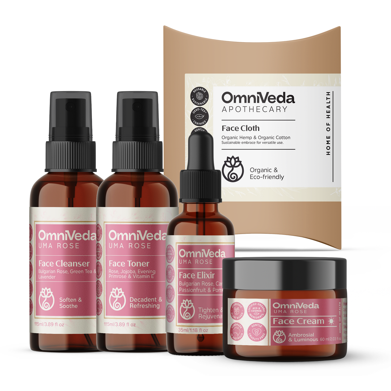 UMA ROSE SKINCARE RITUAL (DAY)