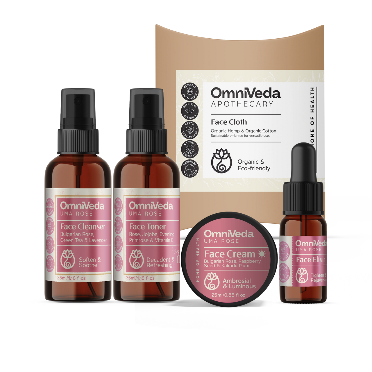 UMA ROSE SKINCARE RITUAL (DAY)