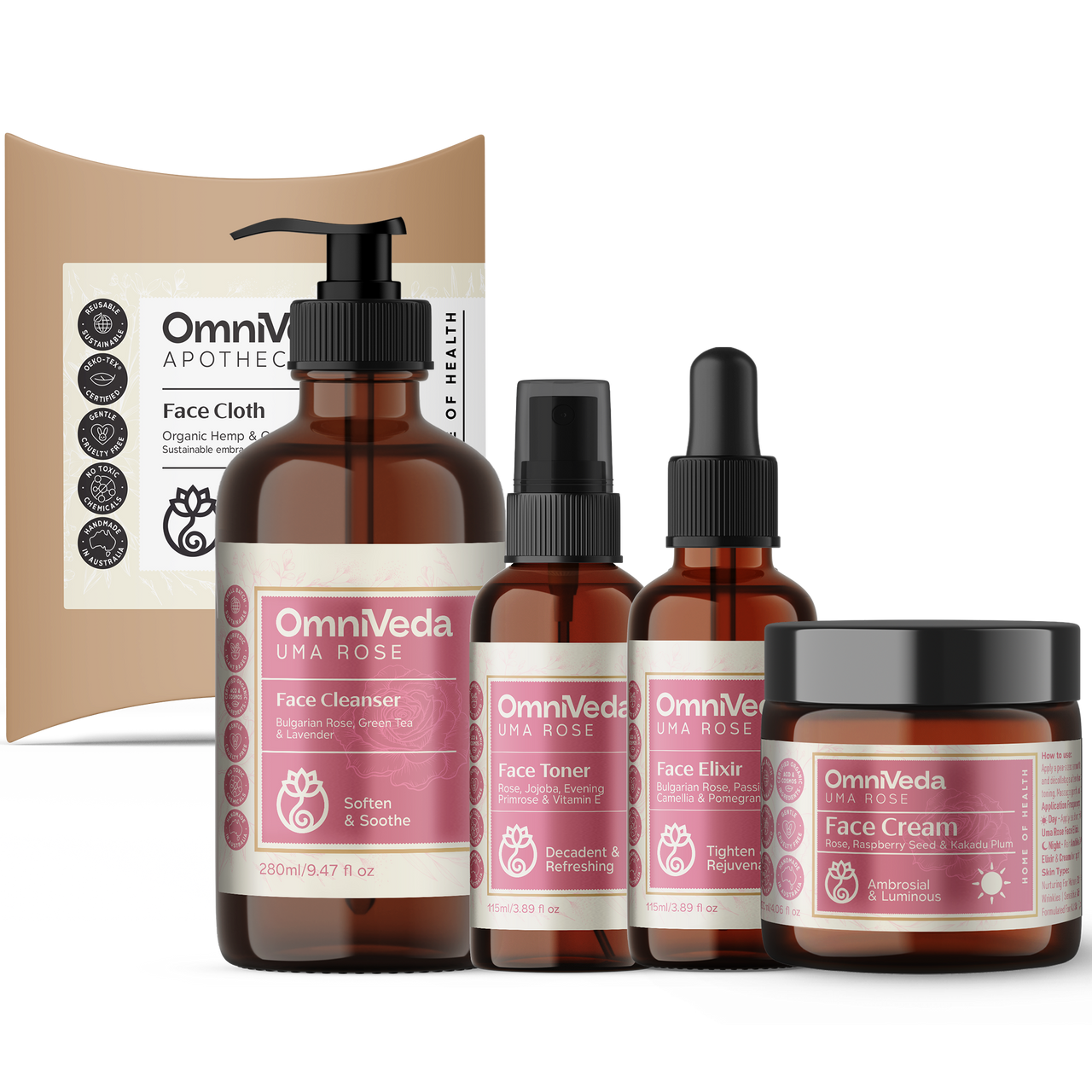 UMA ROSE SKINCARE RITUAL (DAY)